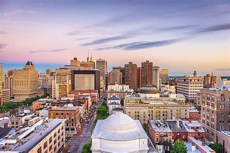 population largest cities in md.